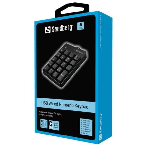 SANDBERG numerička tastatura USB Pro 630-07 1