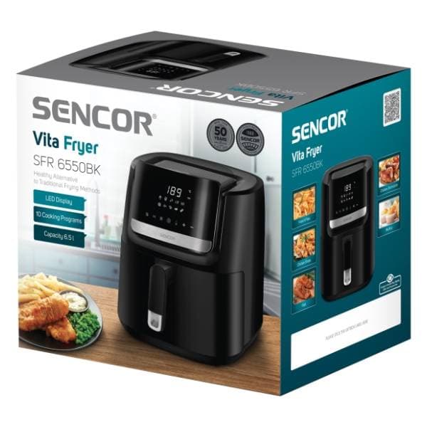 SENCOR friteza na vruć vazduh SFR 6550BK 10