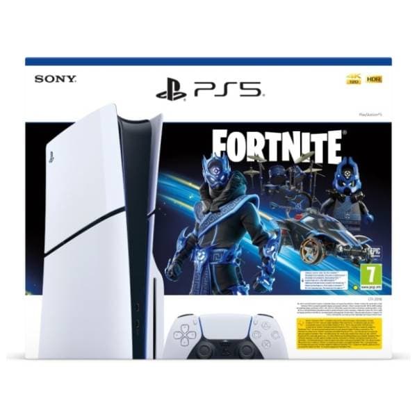 SONY PlayStation PS5 Slim 1TB + Fortnite 1