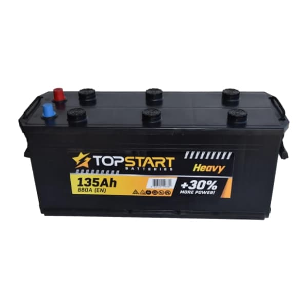 TOP START akumulator 12V 135Ah 880A levo+ 0