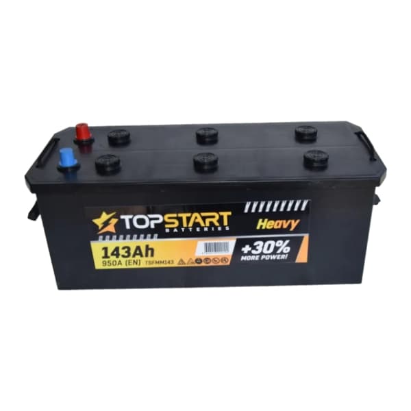 TOP START akumulator 12V 143Ah 950A levo+ 0