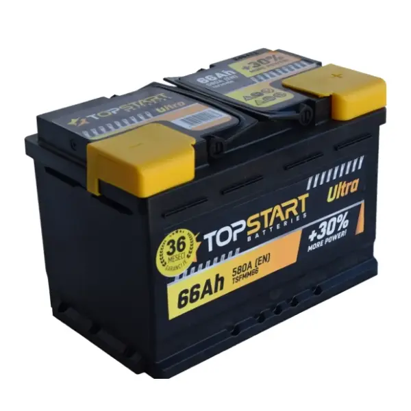TOP START akumulator 12V 66Ah 580A desno+ 0