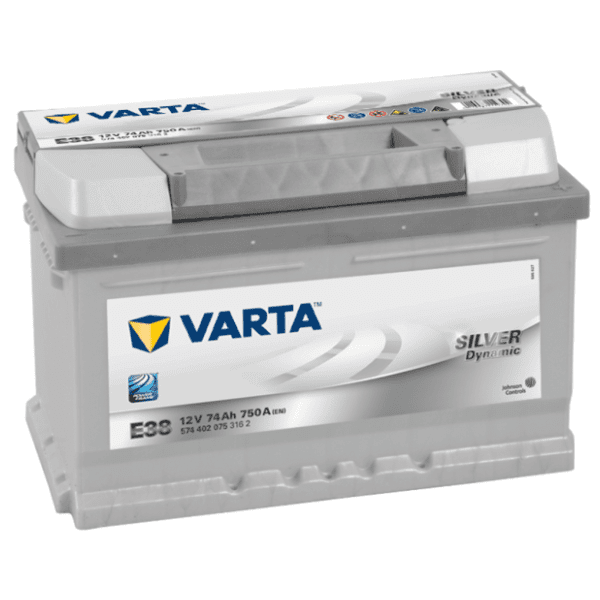 VARTA akumulator 12V 74Ah Silver Dynamic E38 desno+ 0