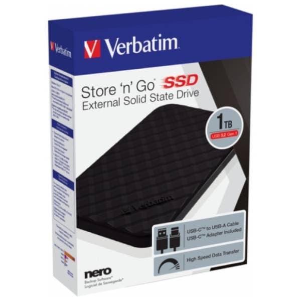 VERBATIM eksterni SSD 1TB Store 'n' Go (53230) 5