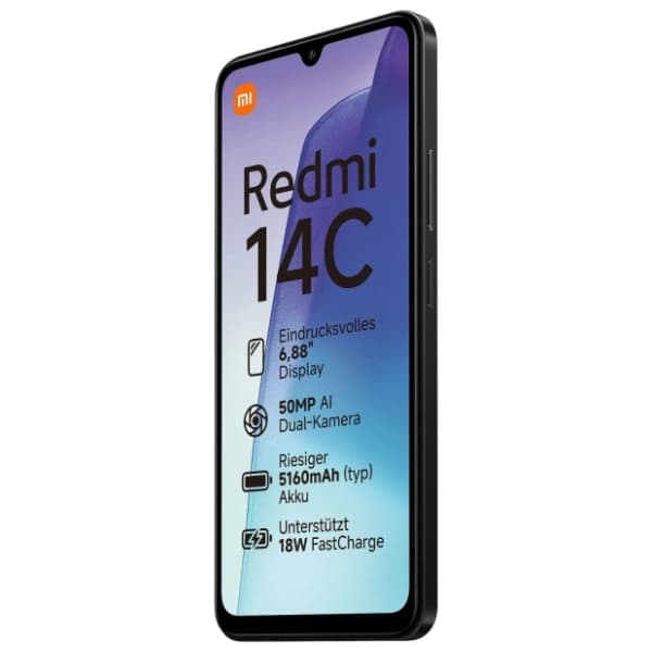 XIAOMI Redmi 14C 4/128GB Midnight Black 12
