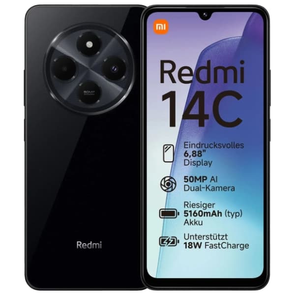 XIAOMI Redmi 14C 4/128GB Midnight Black 11