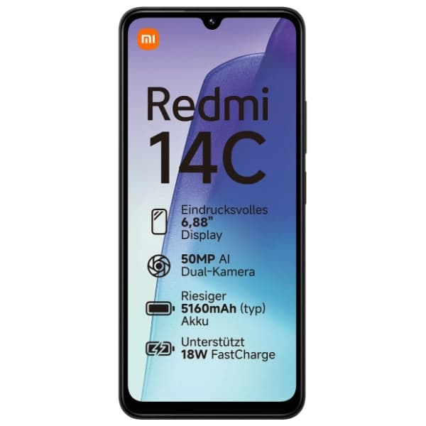 XIAOMI Redmi 14C 8/256GB Midnight Black 13