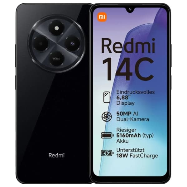 XIAOMI Redmi 14C 8/256GB Midnight Black 11