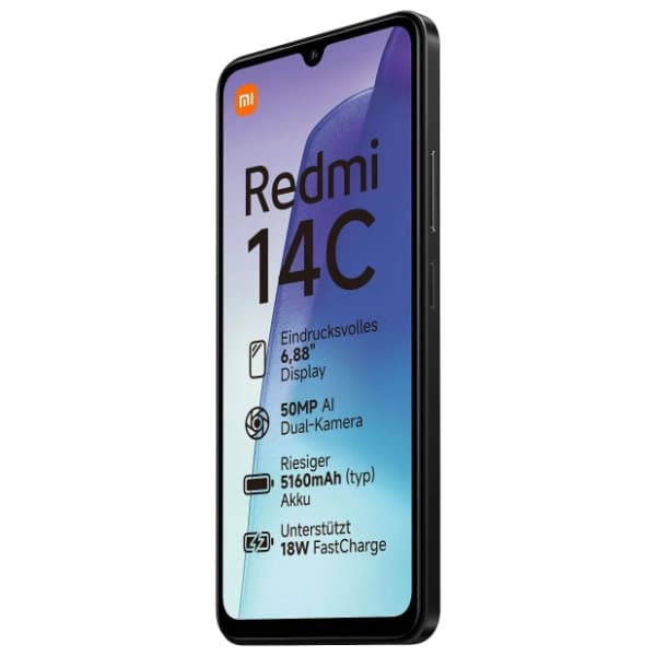 XIAOMI Redmi 14C 8/256GB Midnight Black 12
