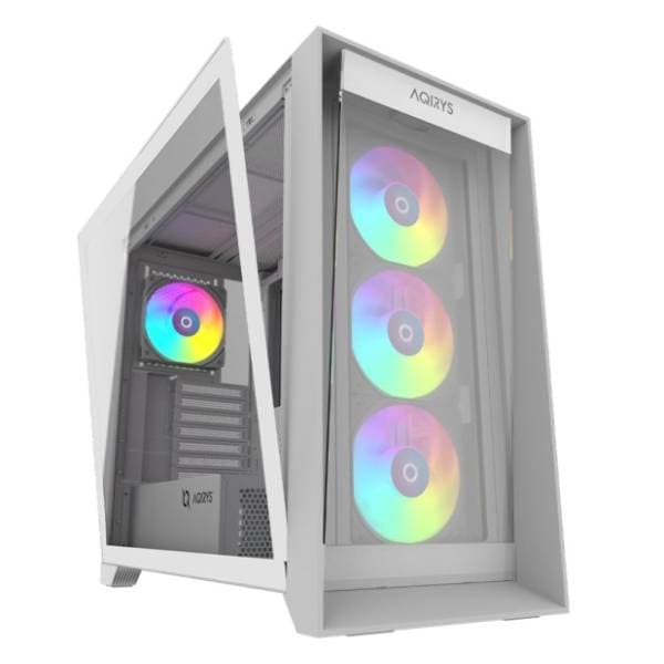 AQIRYS kućište XO-1 ARGB belo 2