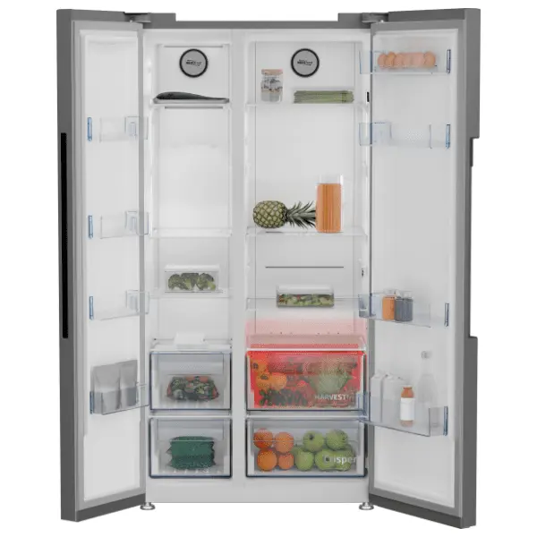 BEKO side by side frižider GN163141XBN 4