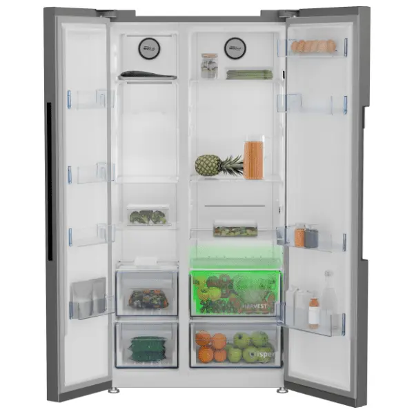 BEKO side by side frižider GN163141XBN 2