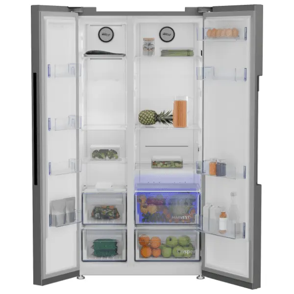 BEKO side by side frižider GN163141XBN 3