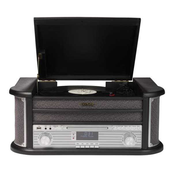 DENVER MRD-51 crni gramofon 1