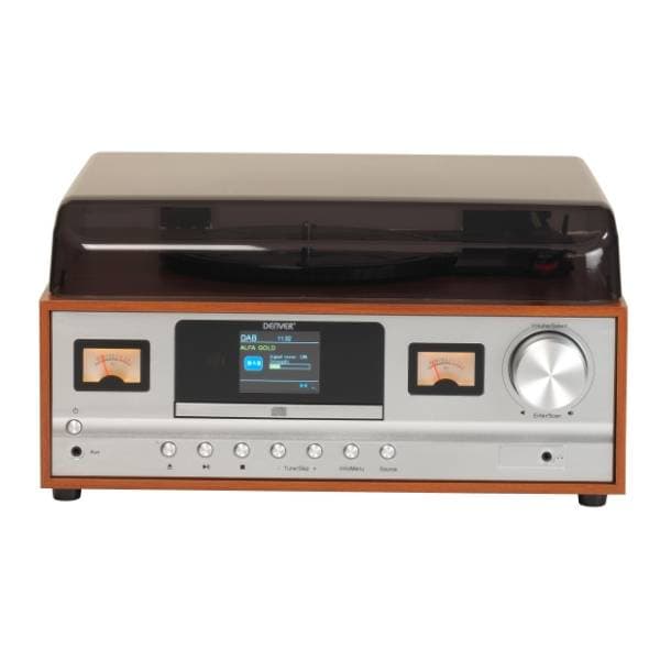 DENVER MRD-52LW Lightwood gramofon 2