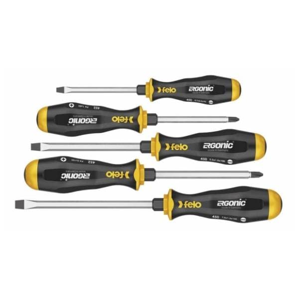 FELO 45095248 5 kom set udarnih šrafcigera Ergonic 450 0