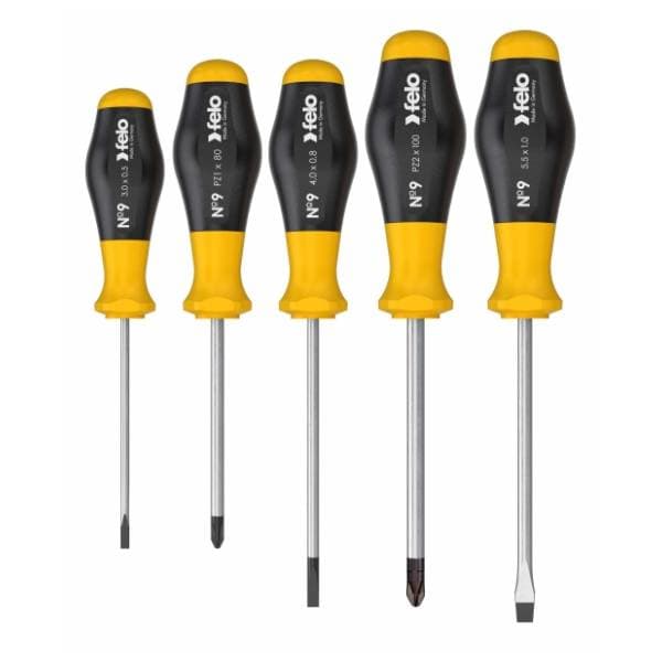 FELO 90095148 5 kom set šrafcigeri No. 9 0