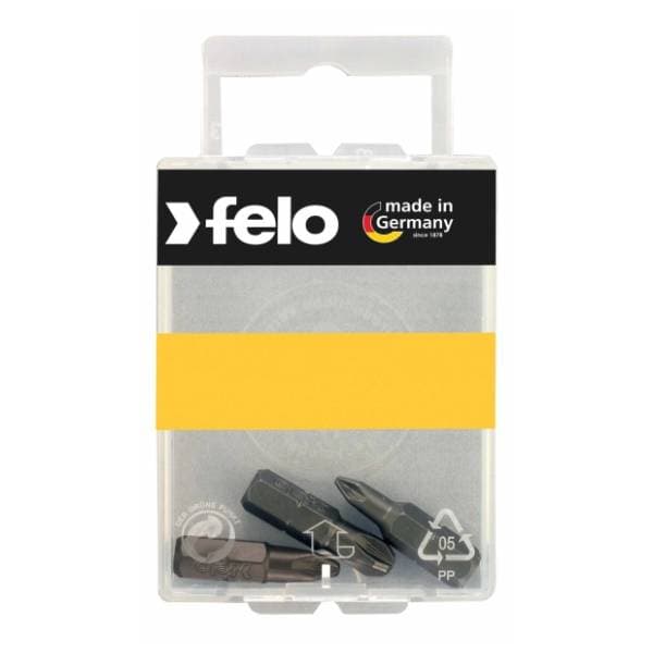FELO Bit Industrial Pozidriv PZ1/PZ2/PZ3 x 25 02193216 3 kom 0