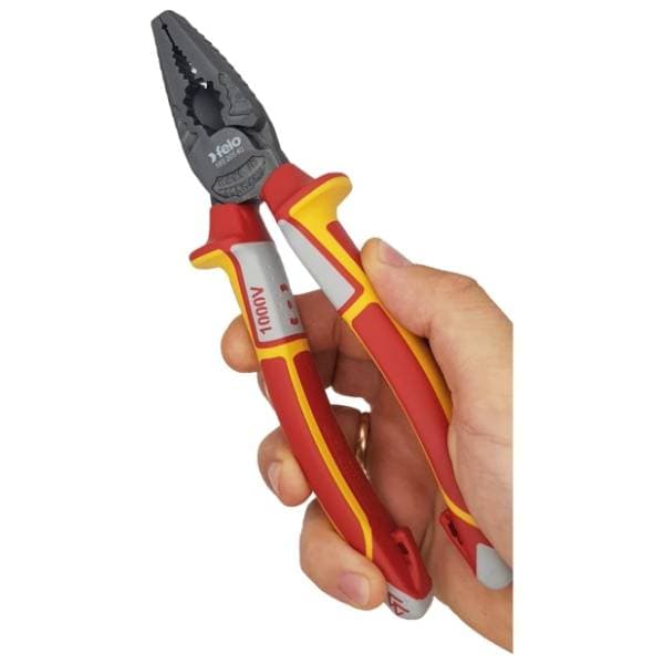 FELO kombinovana klešta za sečenje VDE 205 mm 58020540 1