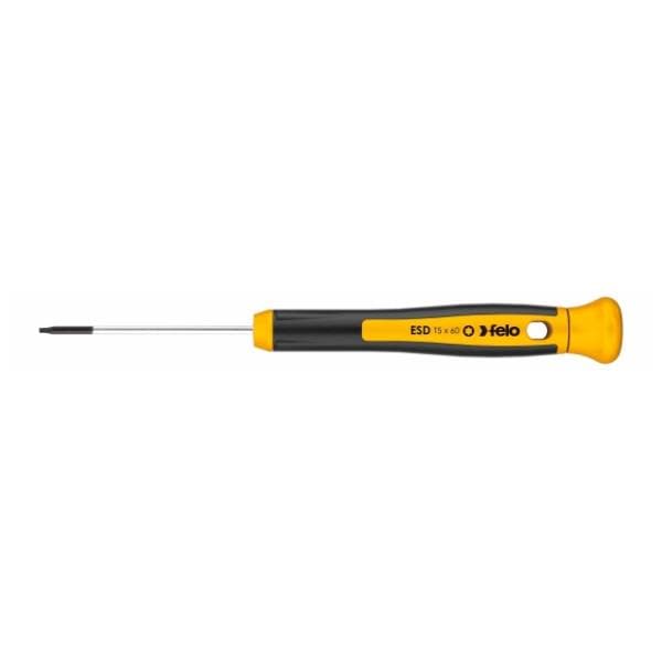 FELO precizni antistatički šrafciger TORX ESD TX10 x 60 25810360 0