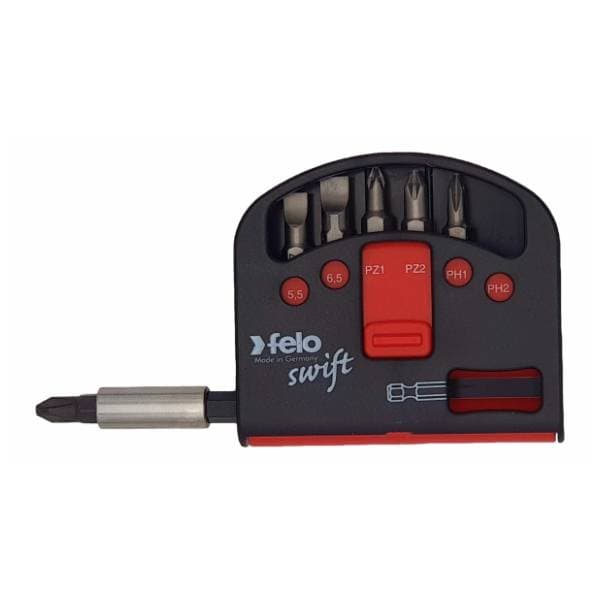 FELO set sa držačem i bitovima Industrial Swift SL/PH/PZ 02060116 2