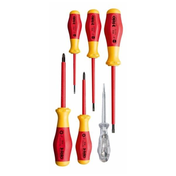 FELO set šrafcigera No.9 VDE SL/PH sa testerom napona 91396198 0