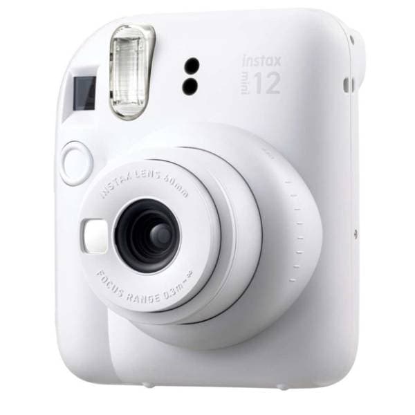 FUJIFILM Instax Mini 12 Clay White fotoaparat 1