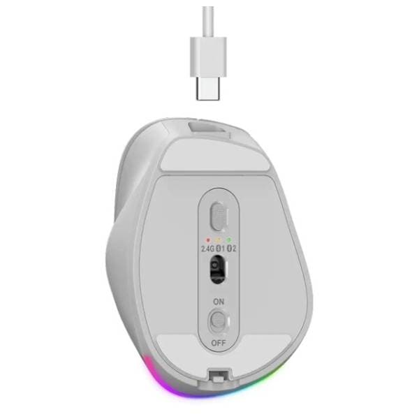 GENIUS bežični miš Ergo 9000S Pro Pearl White 3