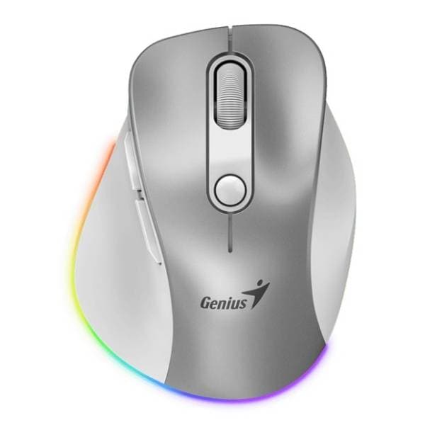 GENIUS bežični miš Ergo 9000S Pro Silver 0
