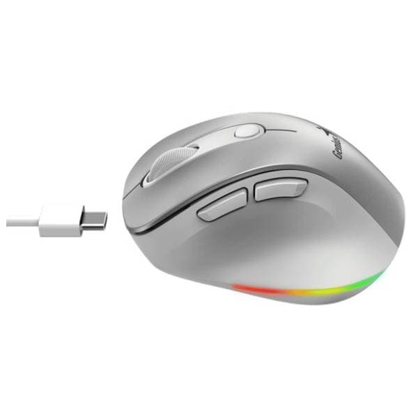 GENIUS bežični miš Ergo 9000S Pro Silver 2