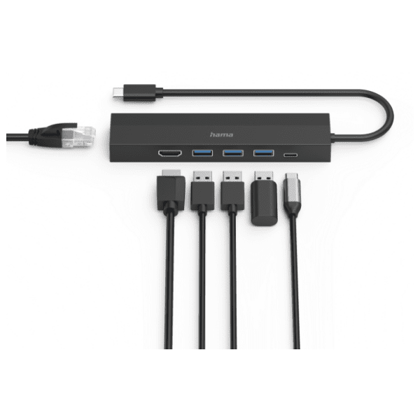 HAMA USB Hub 6-in-1 USB-C Multiport (200144) 8