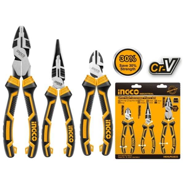 INGCO HKHLPS2832 set klešta ojačana 180-240mm 0
