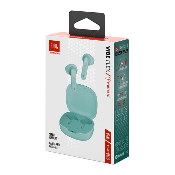 JBL slušalice Vibe Flex 2 tirkizne 9