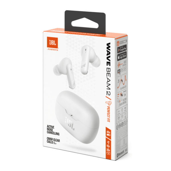 JBL slušalice Wave Beam 2 TWS bele 7