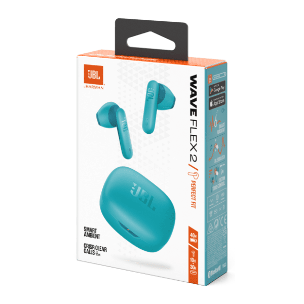 JBL slušalice Wave Flex 2 tirkizne 9