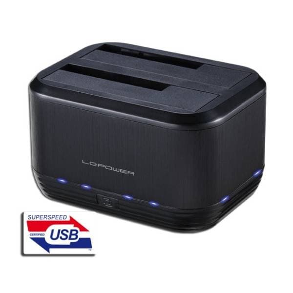 LC-Power Docking station za 2.5”/3.5” SATA HDD/SSD LC-DOCK-U3-III 3
