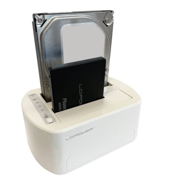 LC-Power Docking station za 2x 2.5''/3.5'' HDD/SSD LC-DOCK-U3-VI 2
