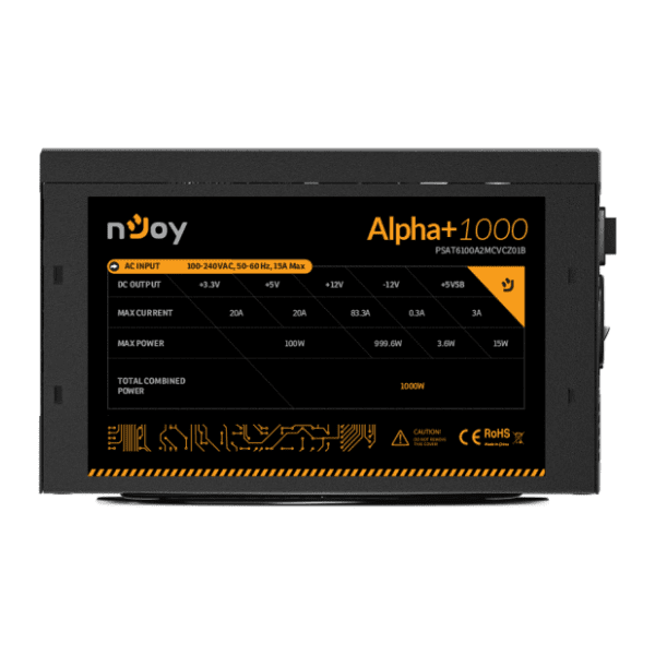 nJoy napajanje Alpha+ 1000 (PSAT6100A2MCVCZ01B) 2