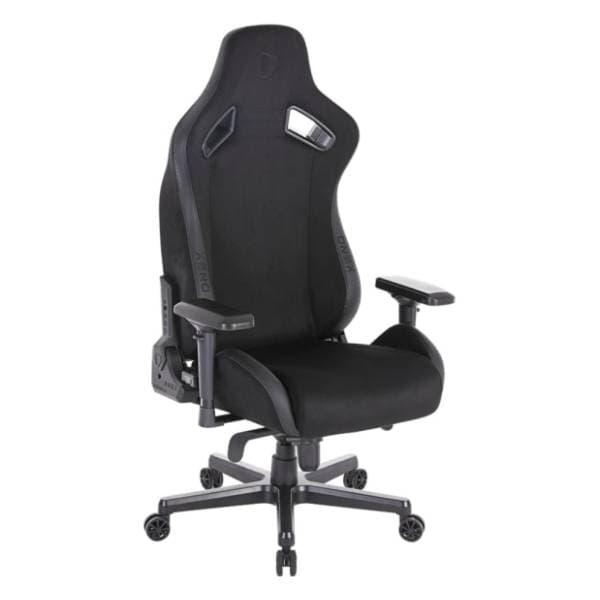 ONEX EV12 Evolution Suede Edition Black gejmerska stolica 0