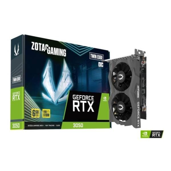 ZOTAC nVidia GeForce RTX 3050 Twin Edge OC 6GB GDDR6 96-bit grafička kartica 0