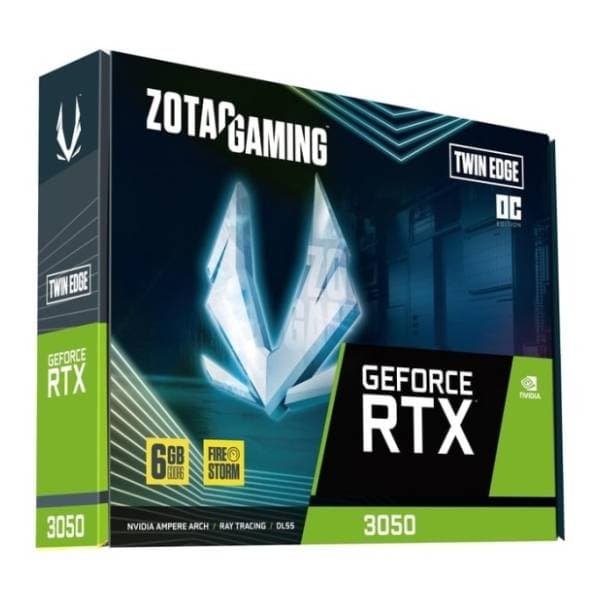 ZOTAC nVidia GeForce RTX 3050 Twin Edge OC 6GB GDDR6 96-bit grafička kartica 6