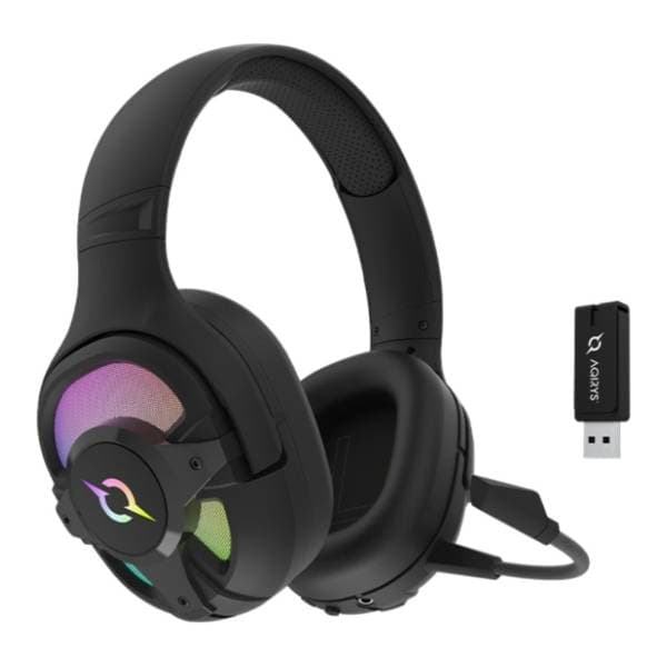 AQIRYS slušalice Ara RGB Black 1