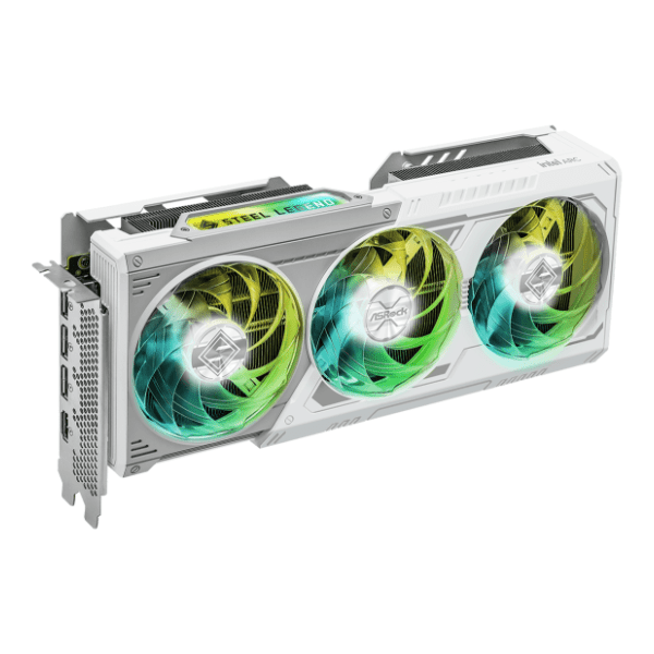 ASRock Intel Arc B580 Steel Legend OC 12GB GDDR6 192-bit grafička kartica 5