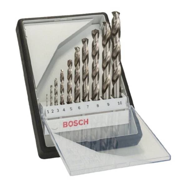 BOSCH 10-delni Robust Line set HSS-G burgija za metal 2607010535 0