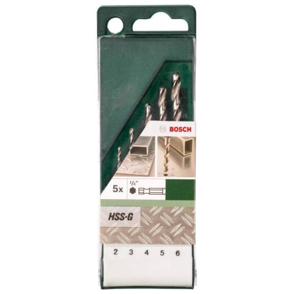 BOSCH 5-delni set burgija za metal HSS-G 2609255127 1