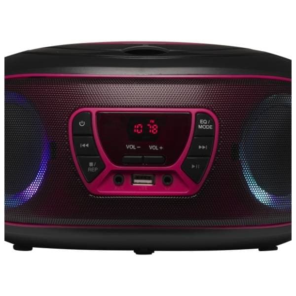 DENVER TCL-212BT roze radio CD plejer 6