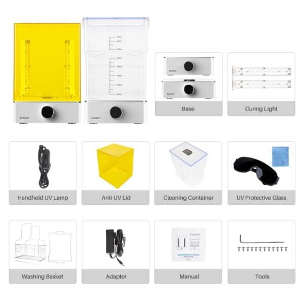ELEGOO Mercury XS Bundle mašina za čišćenje i sušenje 3D modela 5