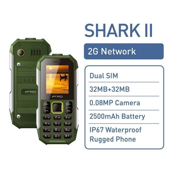 IPRO Shark II DS Green 5