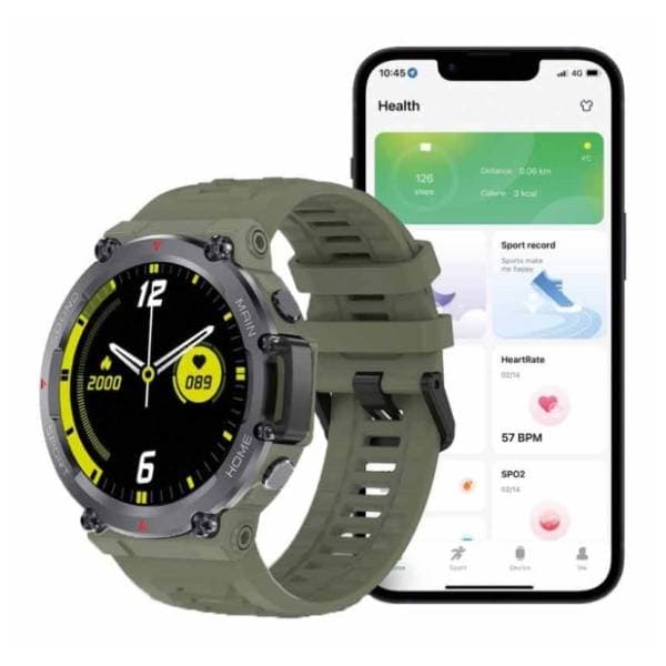 KSIX BXSW14V Oslo zeleni pametni sat 3