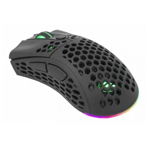 WHITE SHARK miš Shuriken Black ESL-M6 2